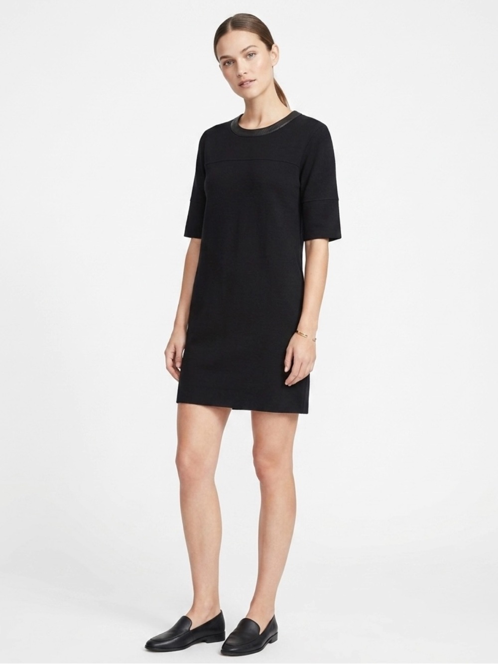 [Madewell] Classic Black Oversized Dress
